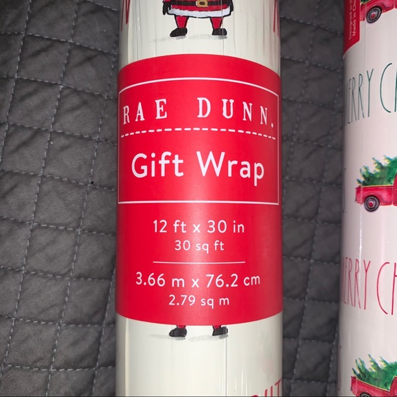 🆕 Rae Dunn Christmas Wrapping Paper Roll - Picture 3 of 5